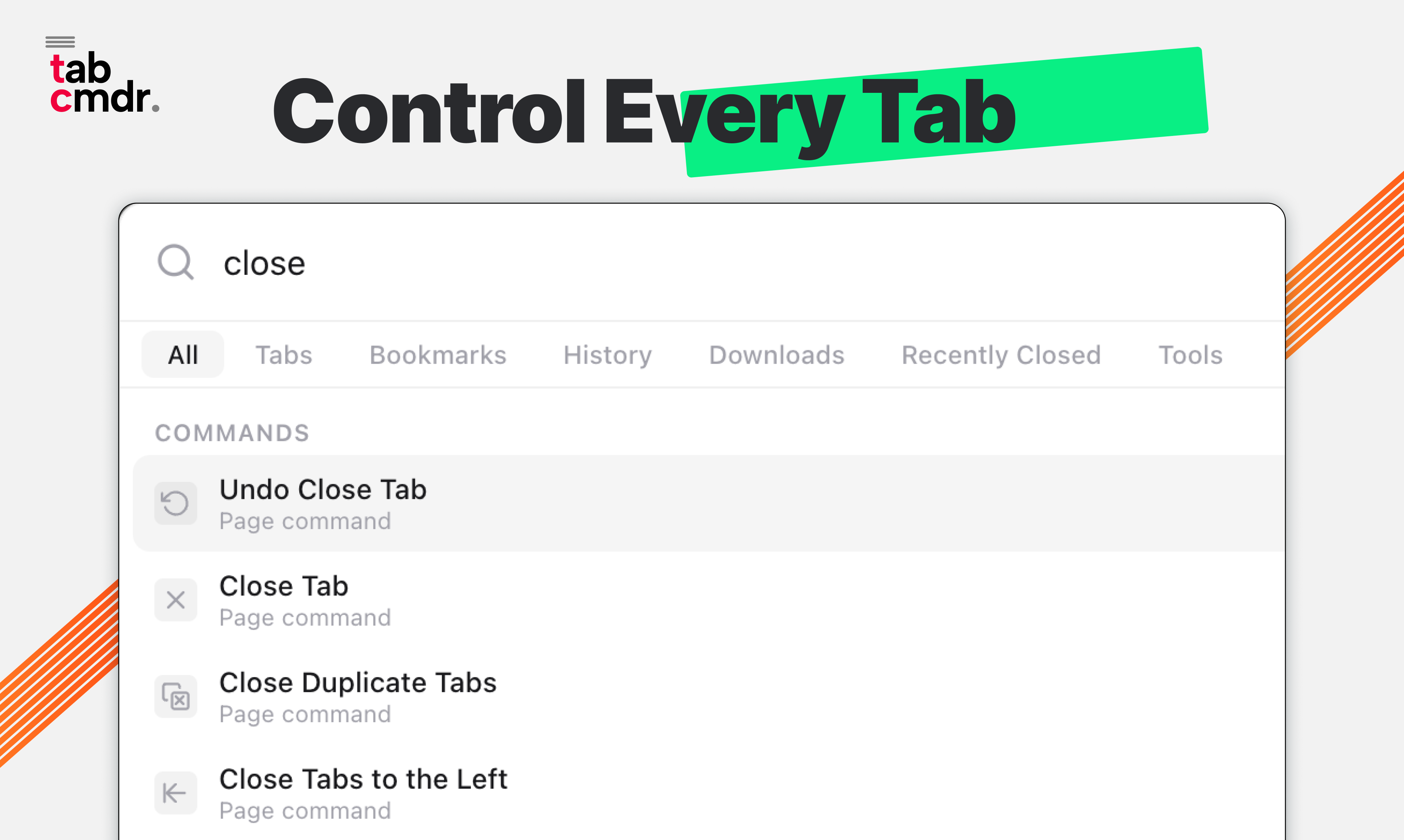 TabCmdr: The Ultimate Chrome Productivity Extension screenshot 2