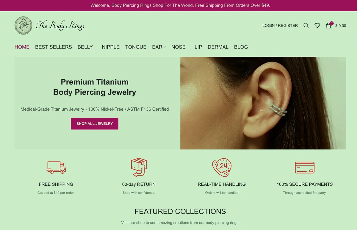 The Body Rings screenshot