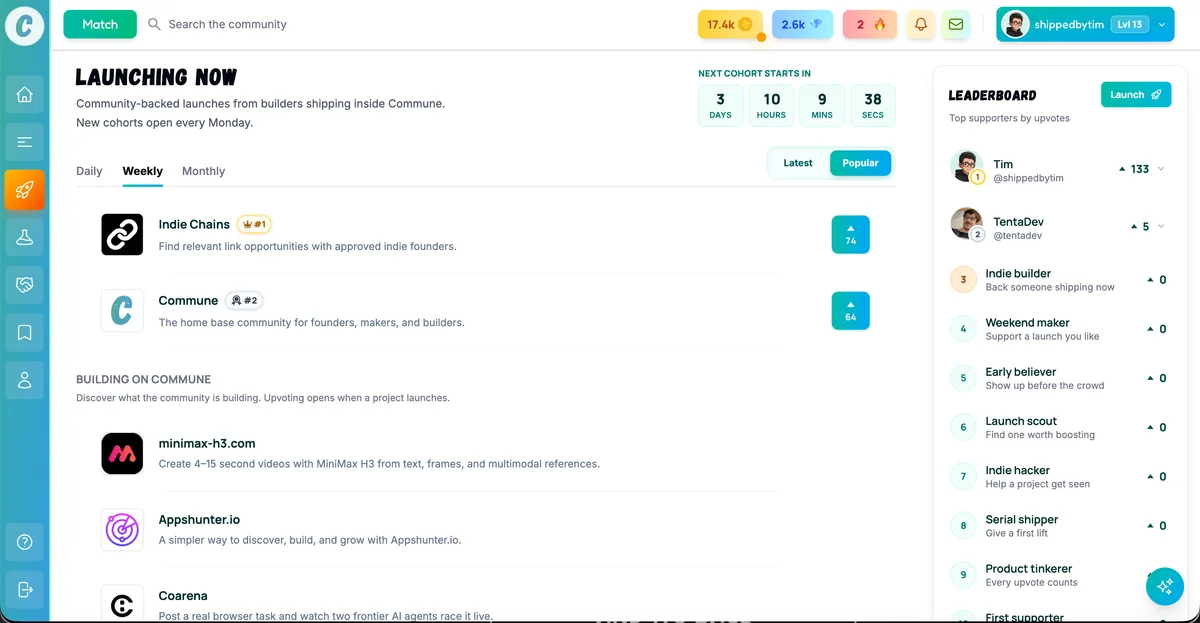 Commune screenshot 2