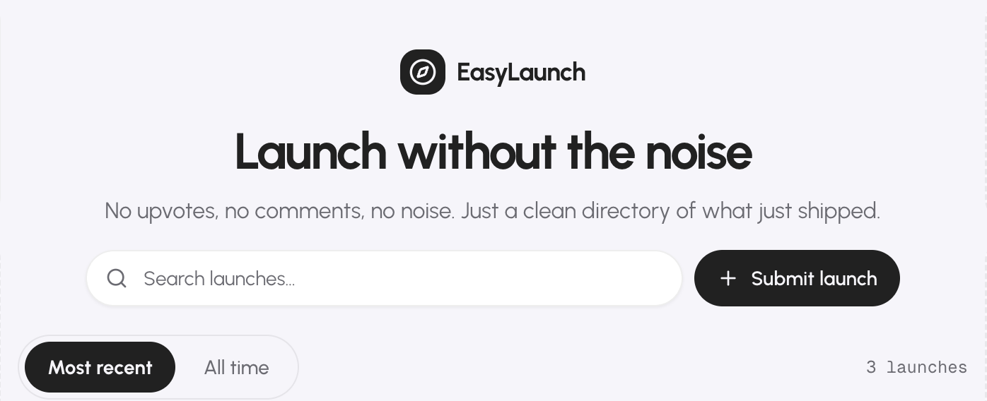 EasyLaunch preview