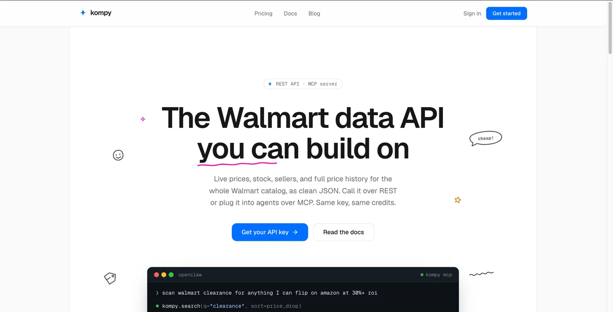 Kompy screenshot