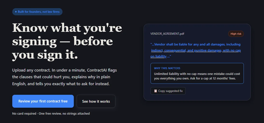 Contract AI screenshot 3
