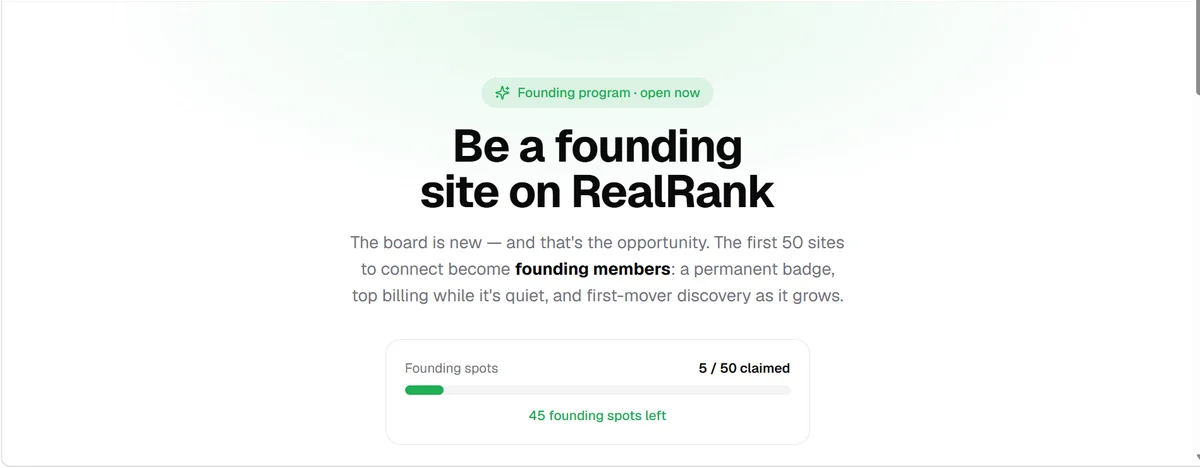 RealRank screenshot 2