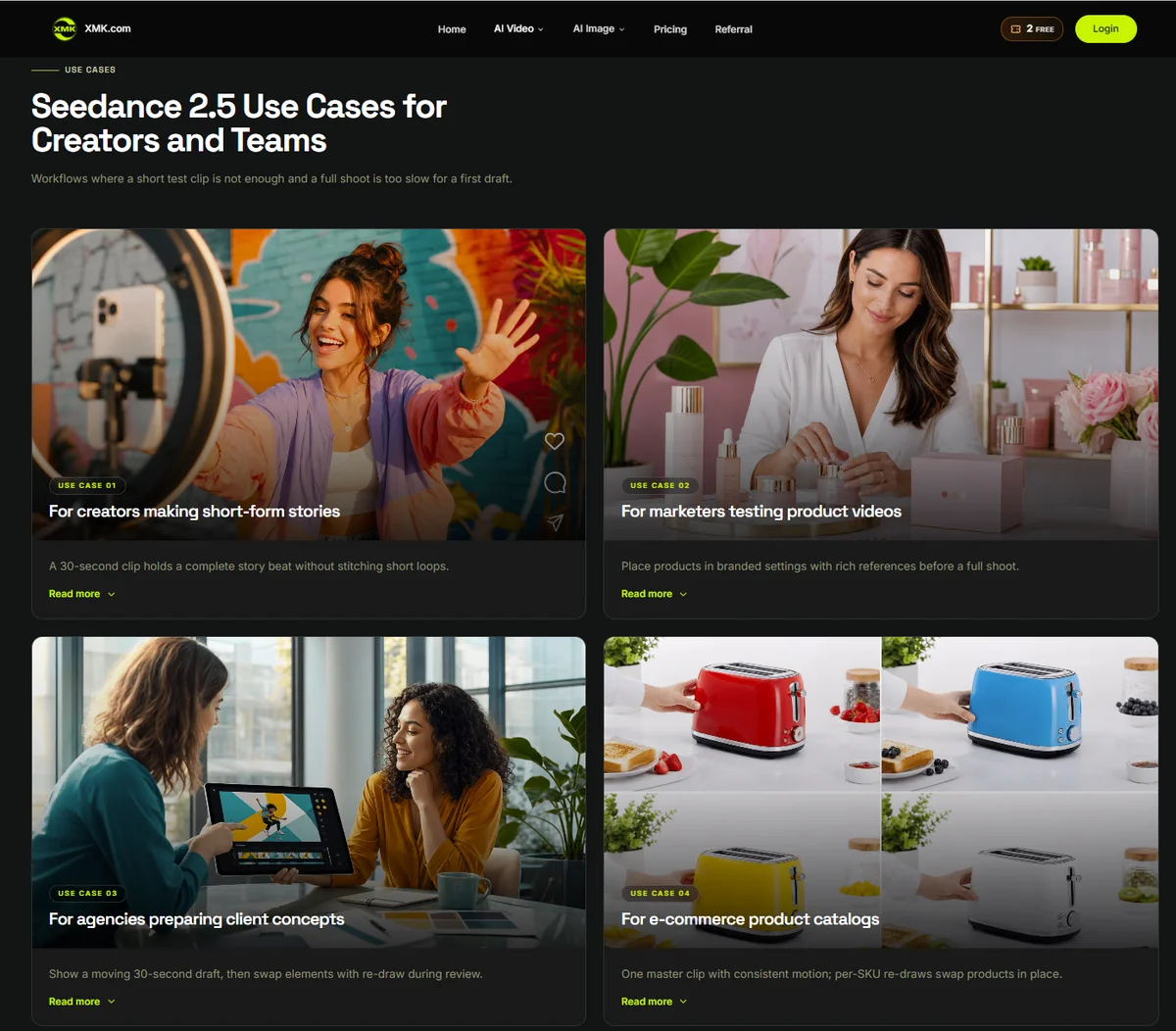 Seedance screenshot 2