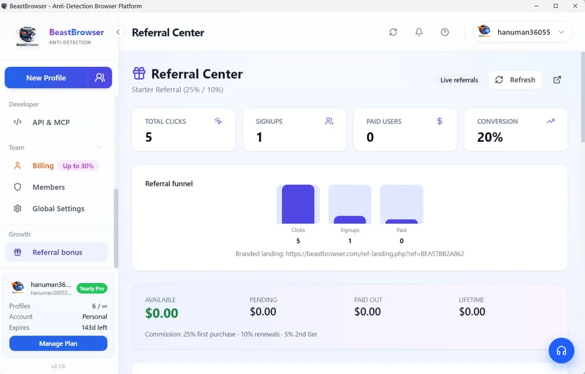 BeastBrowser screenshot 3