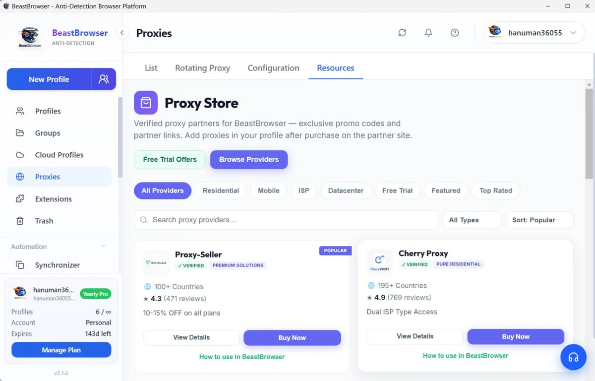 BeastBrowser screenshot 4