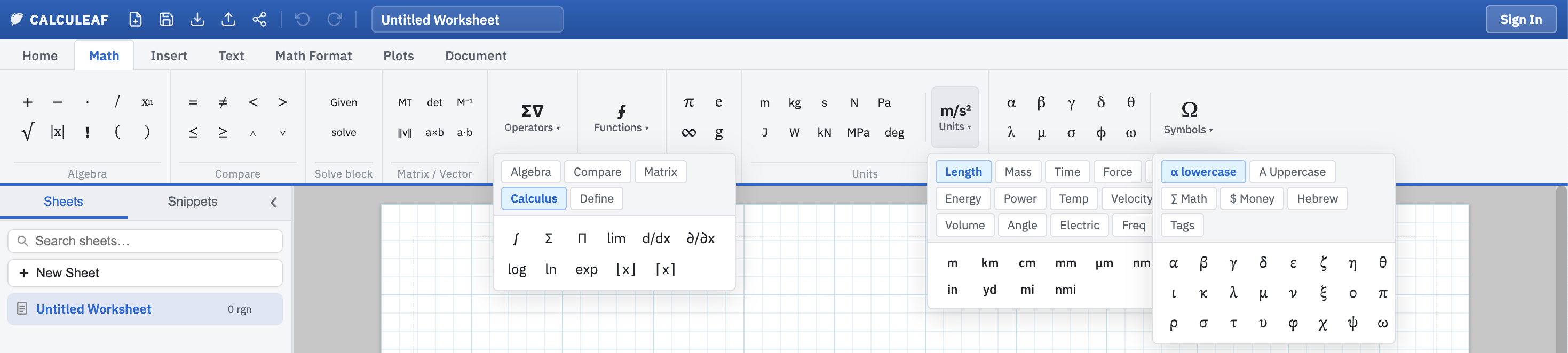 Calculeaf screenshot 3