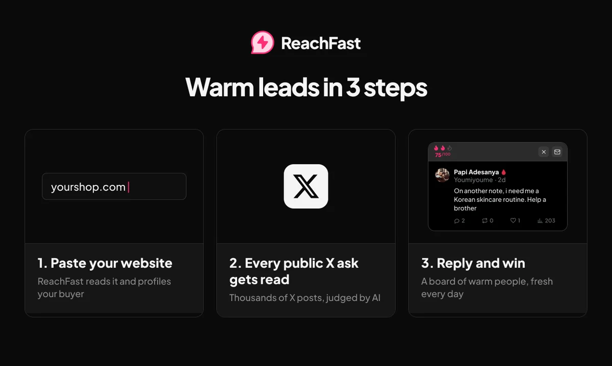 ReachFast screenshot 2