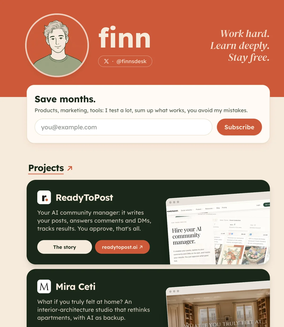 Finn Garden screenshot