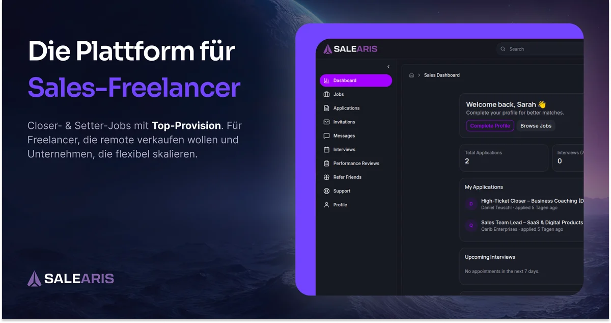 Salearis screenshot