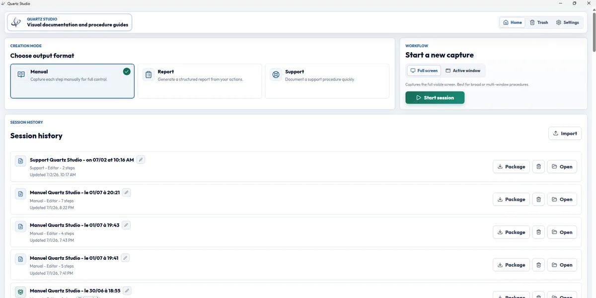 Quartz Studio screenshot 2
