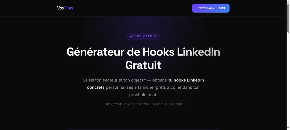VoxFlow Hooks screenshot 2