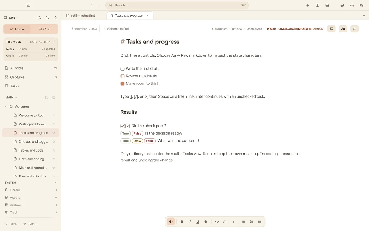 Rotli screenshot 2