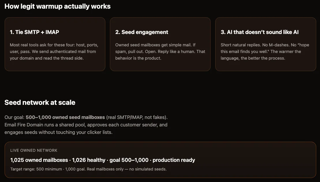 EmailFireDomain screenshot 2