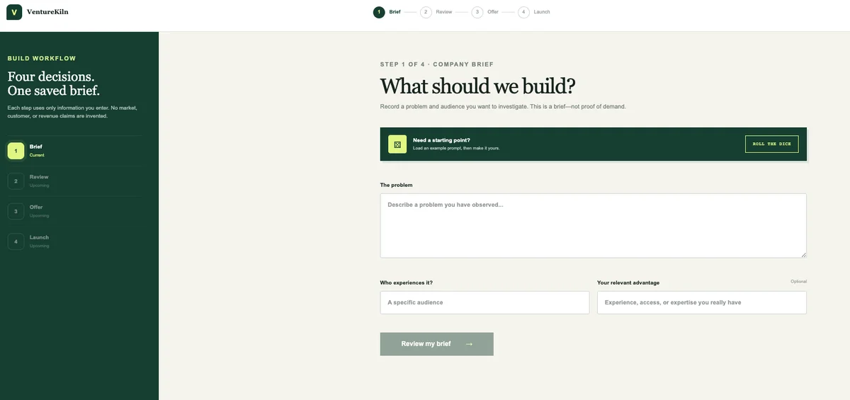 VentureKiln screenshot 3