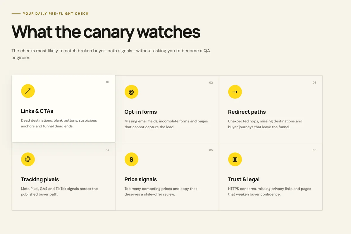 FunnelCanary screenshot 4