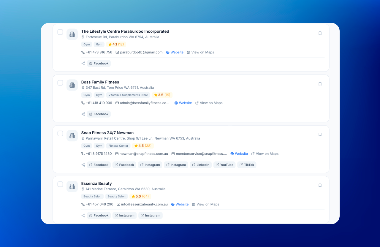LeadLu screenshot 2