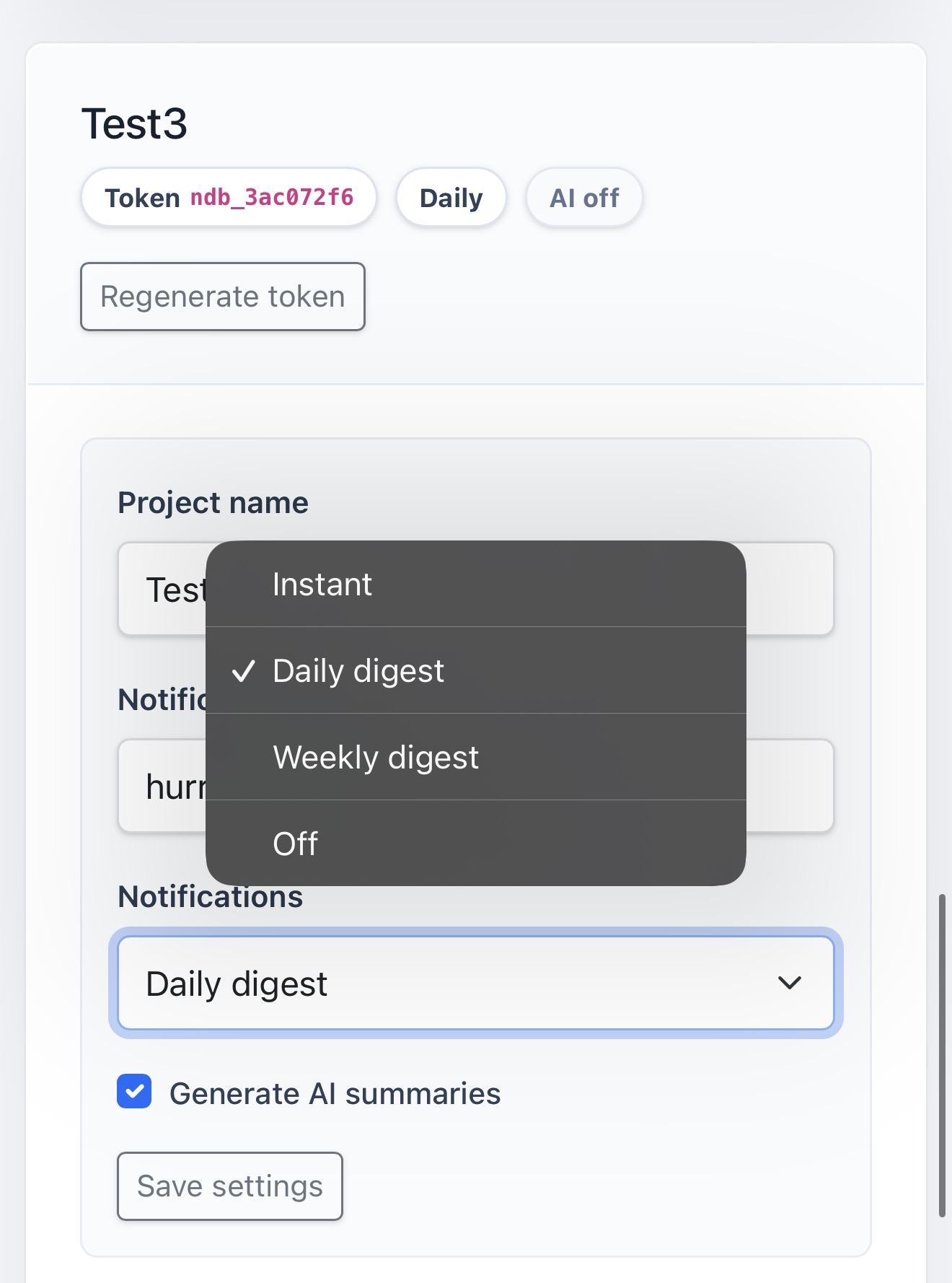 NotifyDB screenshot 3